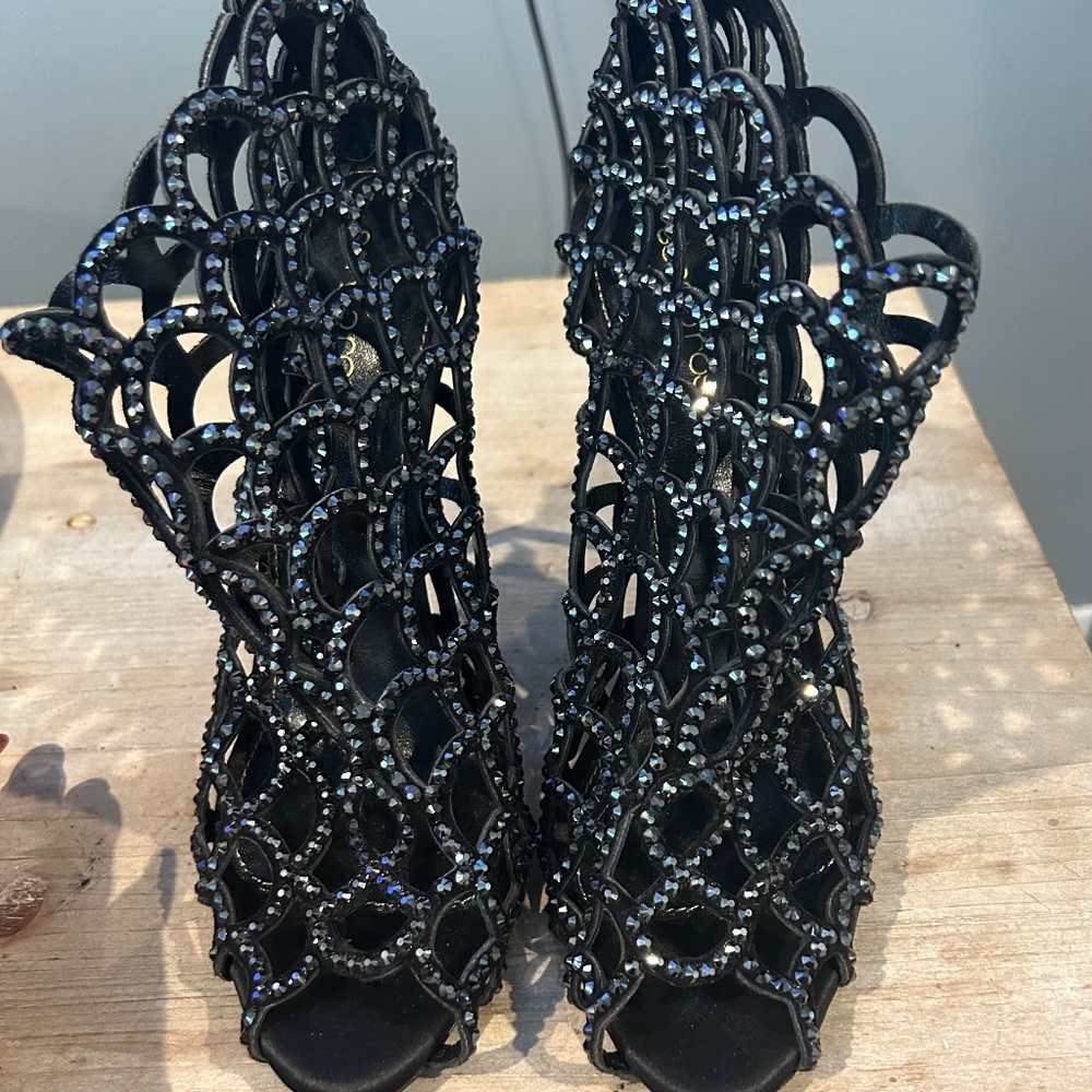 Sergio Rossi Crystal Heels